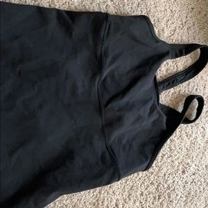 Black Lulelemon Crossback Tank NWT